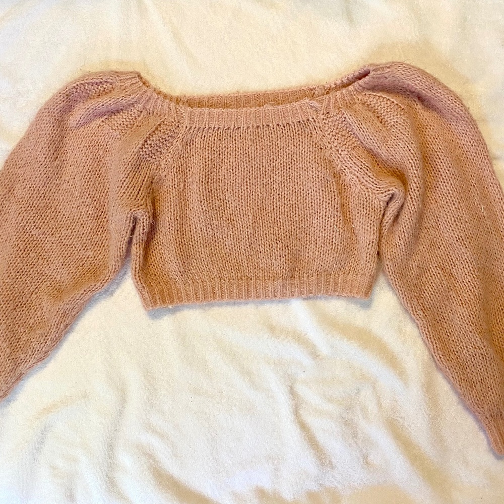 Altar’d State Sarah Sweater in Light Pink Size: XS